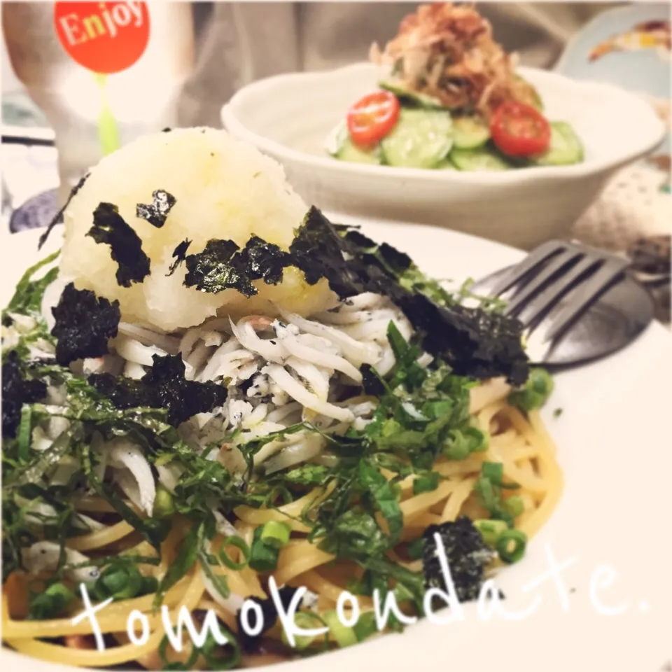 しらすおろしでパスタ！|🇯🇵ともこちゃん。さん