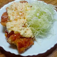 Snapdishの料理写真:焼かないチキン南蛮！|ジュンさん