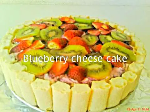 Blueberry Cheese Cake|faridah trianaさん