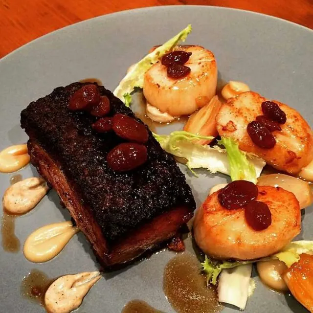 pork belly with scallops|CHUENCHAIさん