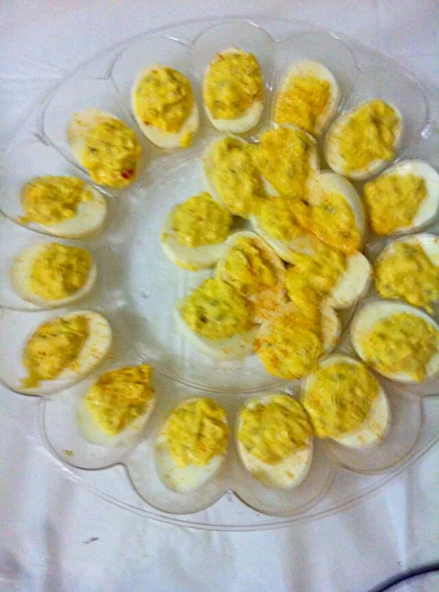 ❤Spoonie Strong Saturday Support ❤ I made Deviled #Eggs for Chronic Illness Support Meeting #Side dish 😆 #Appetizer #Party 😊|Alisha GodsglamGirl Matthewsさん