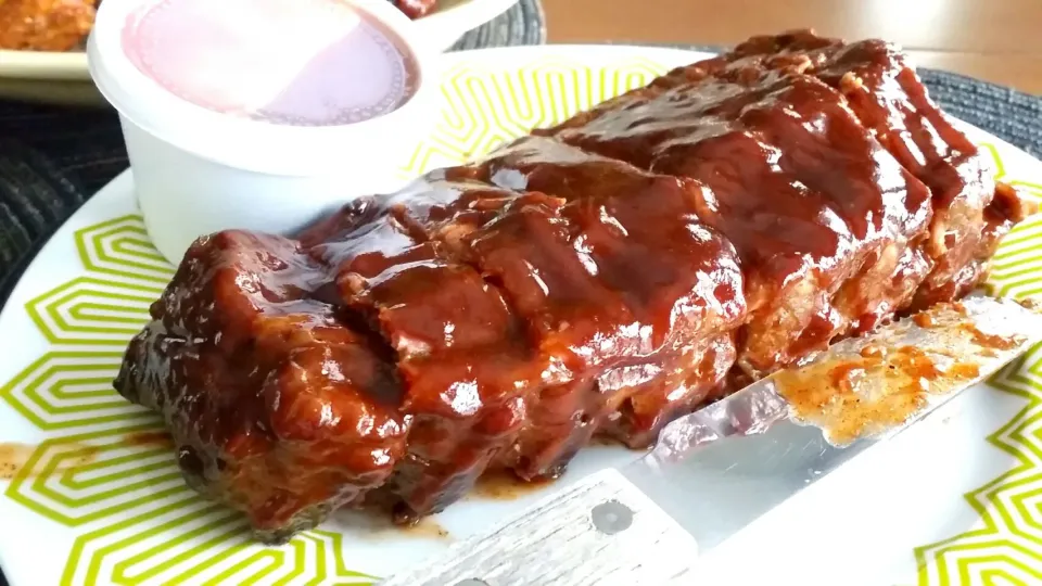 full rack of bbq ribs|Majette LAさん