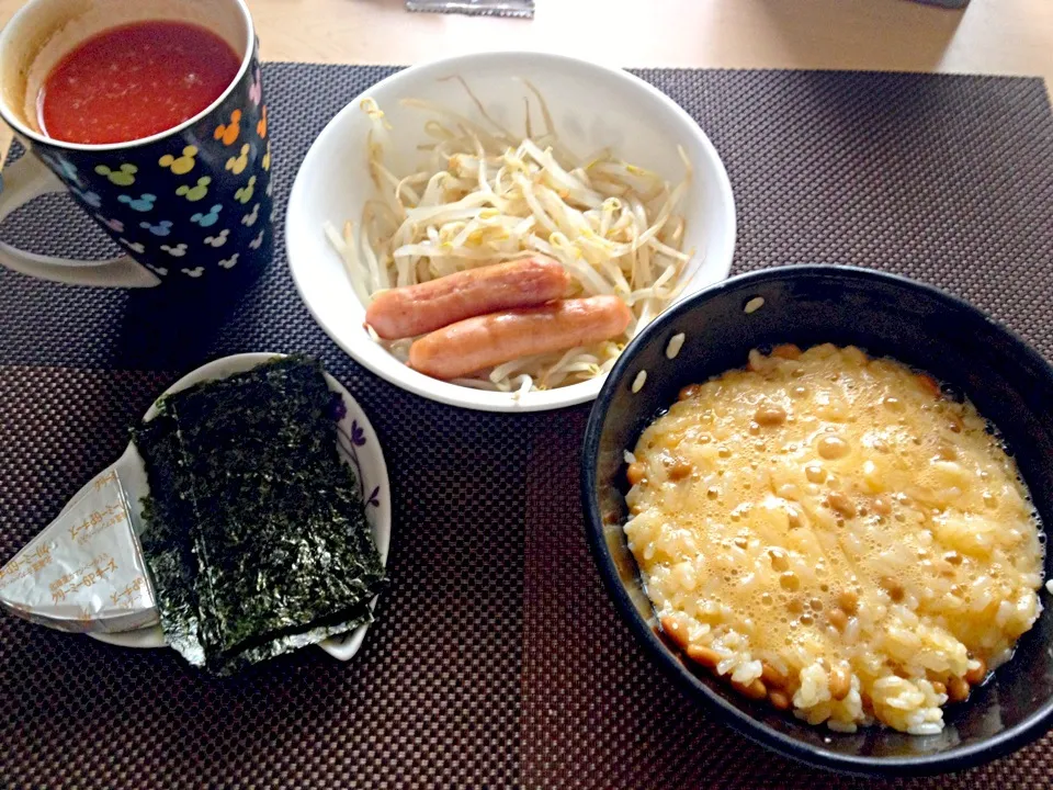 9月27日朝食兼昼食|ばぁさんさん