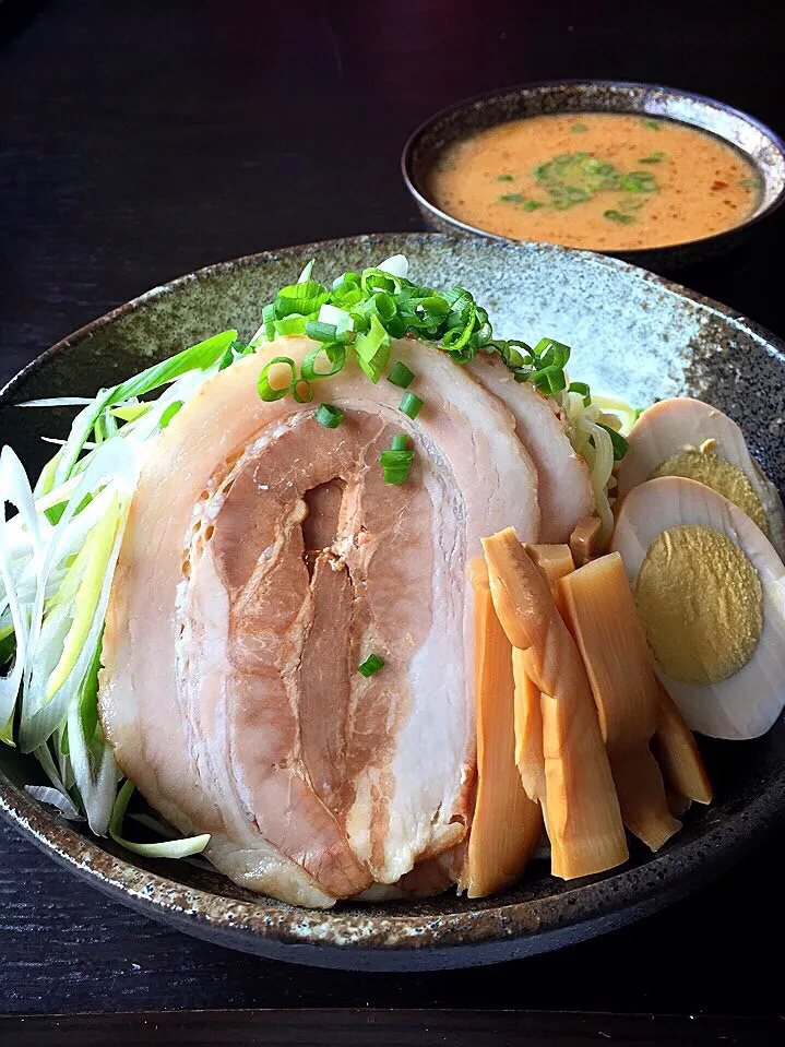 ⭐️自家製魚介系醤油つけ麺|よっちぃさん