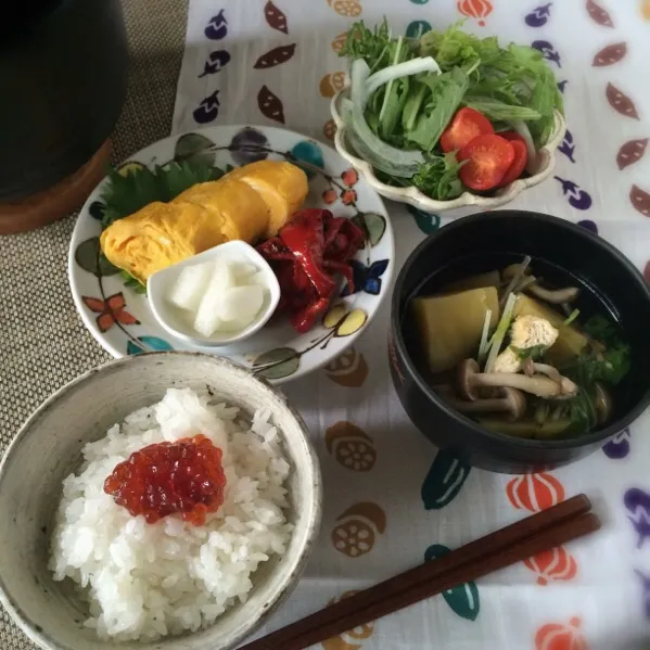 今日の朝ごはん|ぺんぎんさん