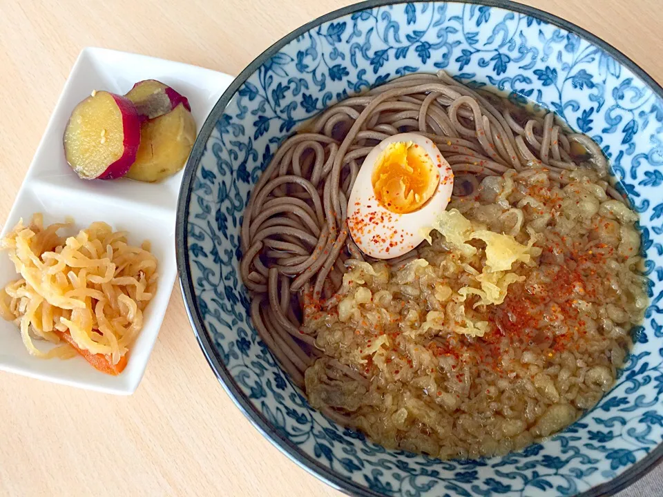 蕎麦、サツマイモの甘煮、切干し大根|Makiさん