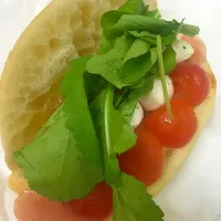 Snapdishの料理写真:Sunday Sandwich 
日曜日のサンドイッチ|Saori Kamiyaさん