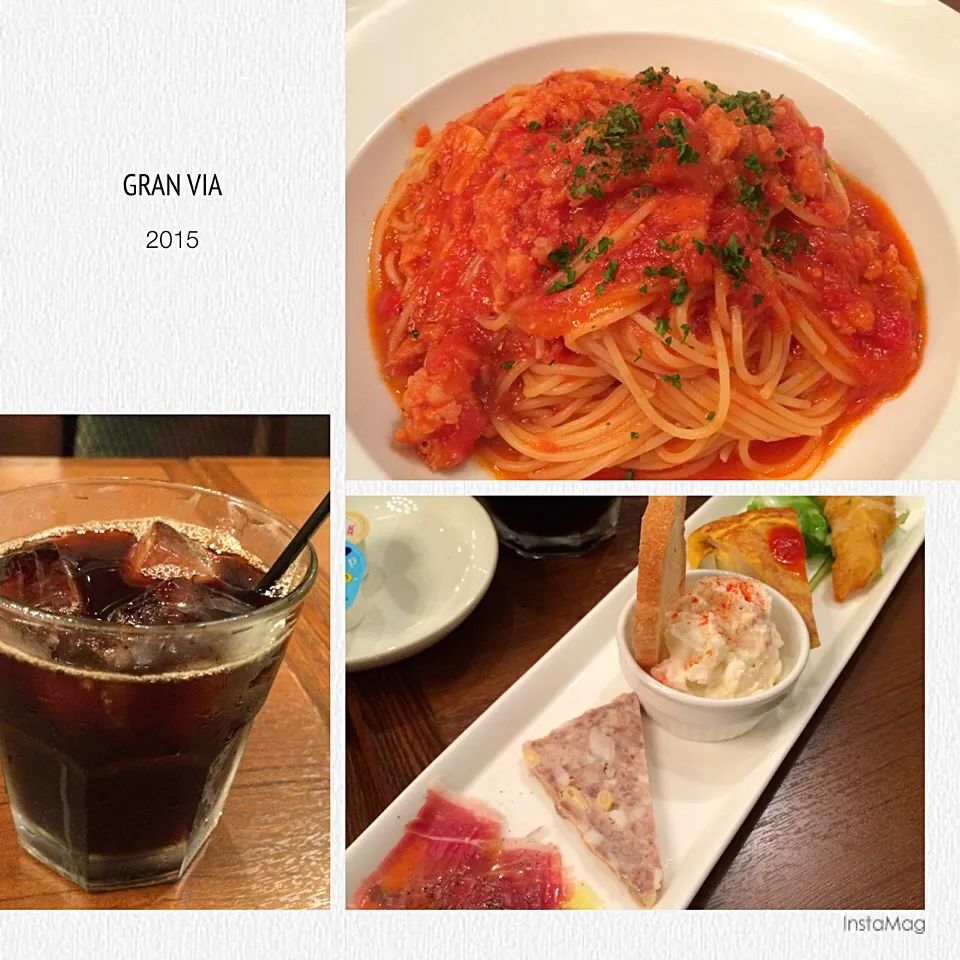 Snapdishの料理写真:GRAN VIA  船橋 ピンチョス ランチ|qtyucoさん