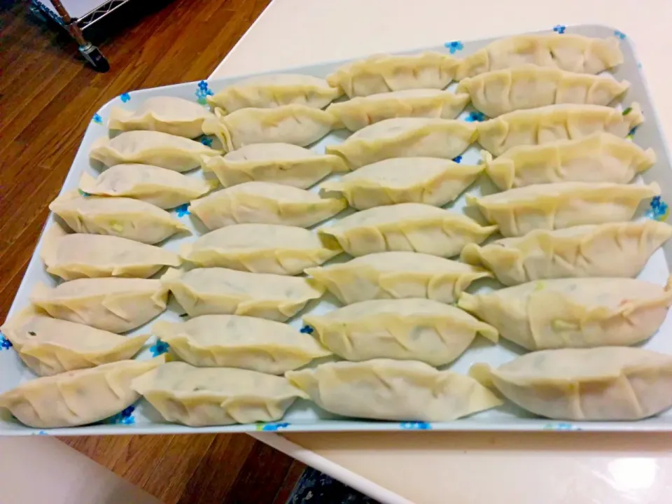 my homemade gyoza|rowena tajimaさん