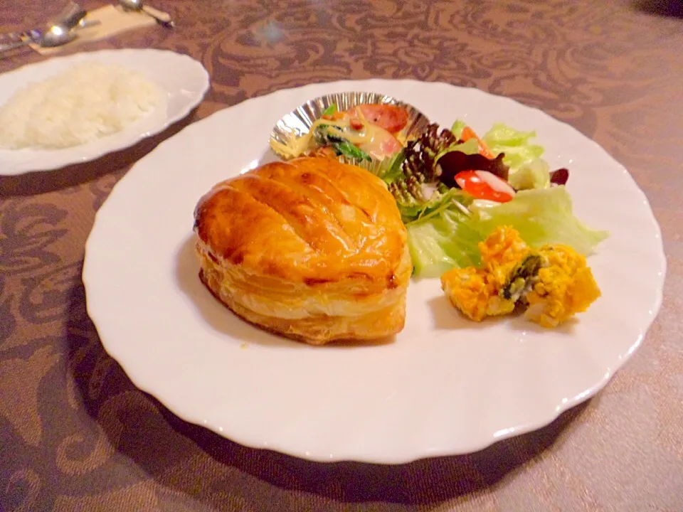 heart shape meat pie!|Andaiさん