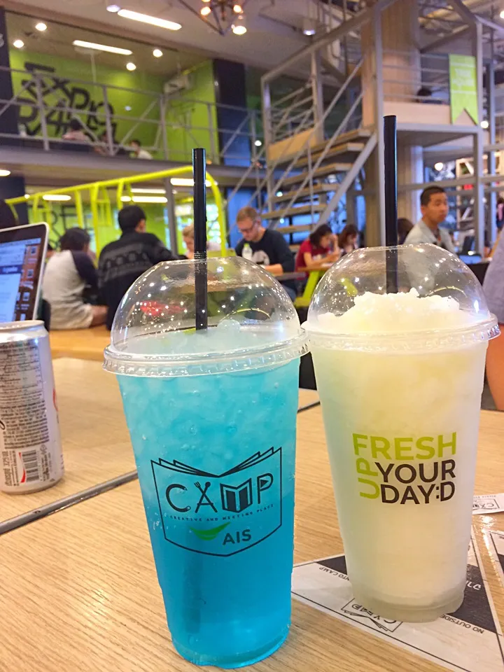 Blue Lemonade & Iced Honey Lemon|willklhさん