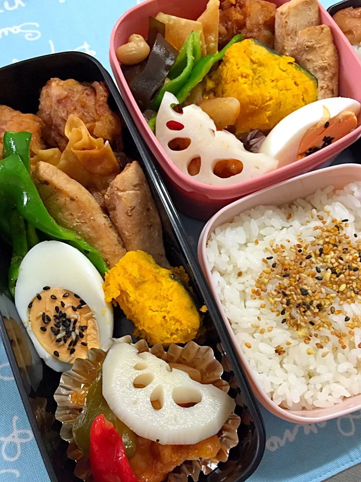 Snapdishの料理写真:今日のお弁当|chiinaさん