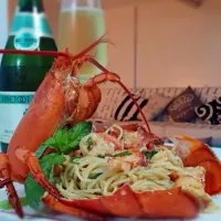 Lobster spaghetti with champagne|Mich Liowさん