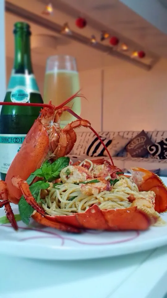 Lobster spaghetti with champagne|Mich Liowさん