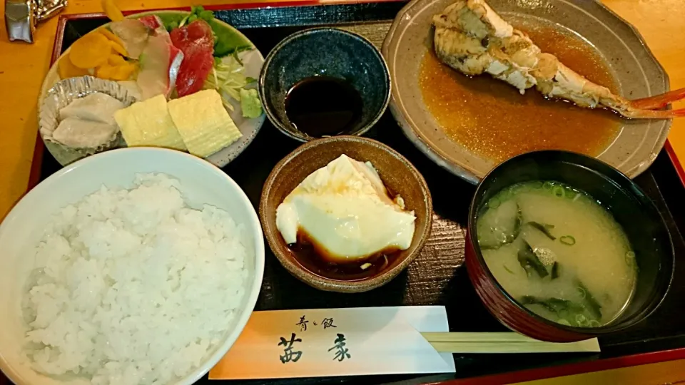 かながしらの煮付け定食|佐藤さん