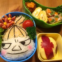 Snapdishの料理写真:リトルミー♡中1息子弁。|なぎまむさん