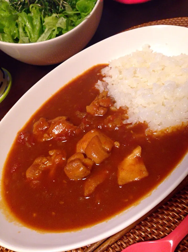 Snapdishの料理写真:チキンカレー|HIROさん