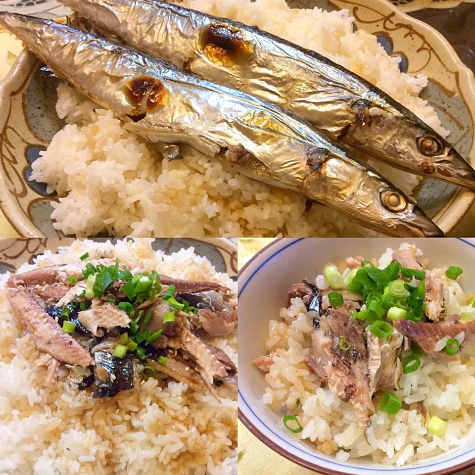 食欲の秋！今宵は「秋刀魚御飯🐟」😋|アライさんさん