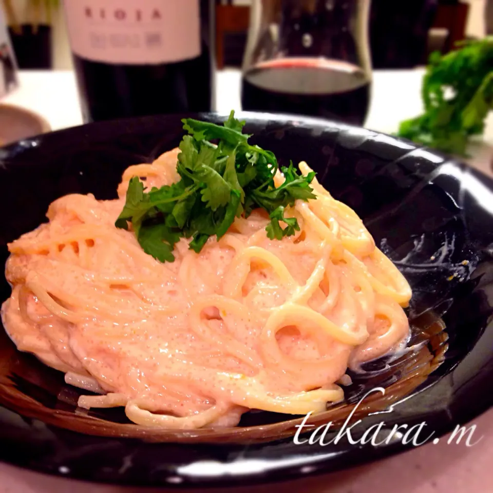 がぁがさんの✨豆腐＊たらこdeトロ旨パスタ✨|チョス ♪さん