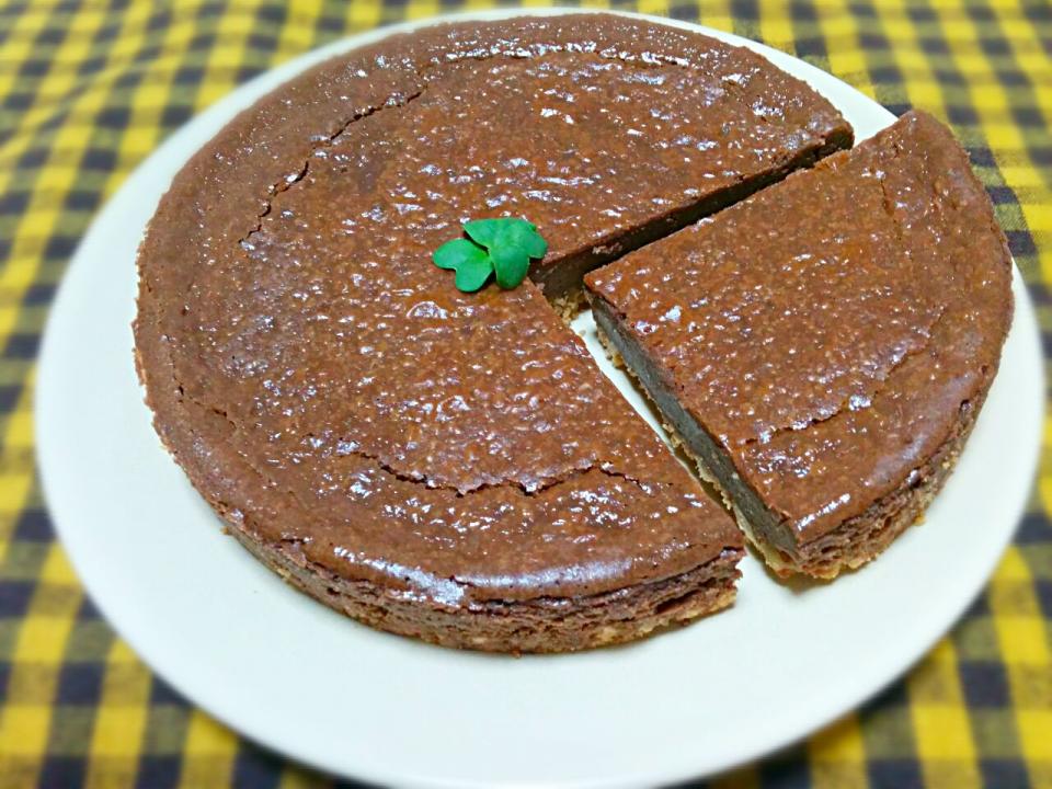息子くんへ*
　チョコレートNYチーズケーキ