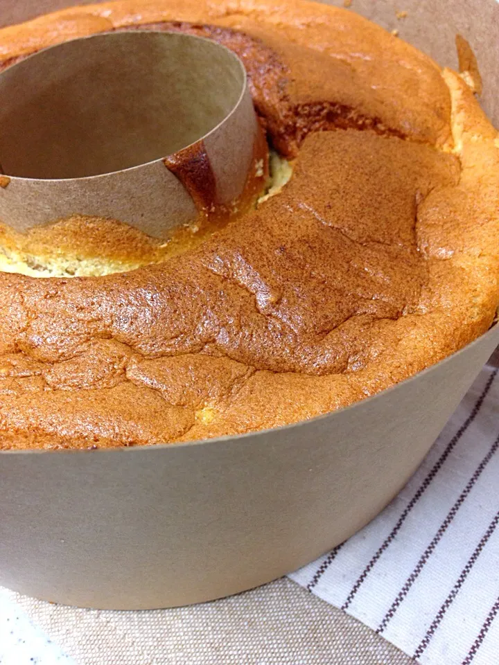 ノンオイル、BP不使用のバナナシフォン♡|MayoKY2さん