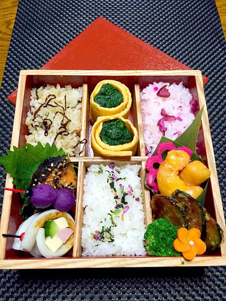 Snapdishの料理写真:火曜日の息子弁当💖|Mayumi Konishiさん