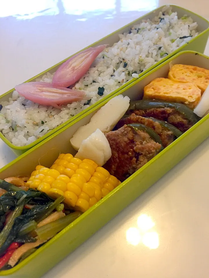 野菜多め弁当|シナモンさん