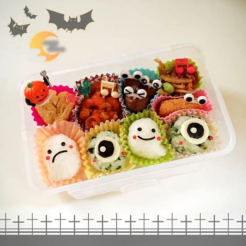 ハロウィン❤︎おばけ👻弁当|Makinsさん