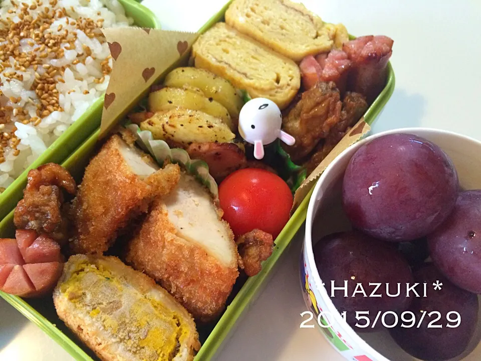 高校生息子弁当🍱🍱|Hazukiさん