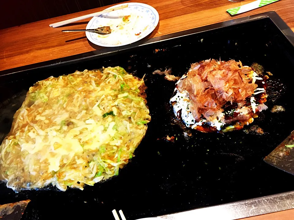 Snapdishの料理写真:お好み焼きもんじゃ|さゆさん