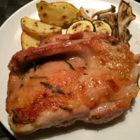 Snapdishの料理写真:20150928 Griled Chicken w/ Rosemary|AKKさん