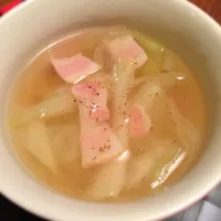 20150928 Bacon & Cabbage Soup|AKKさん