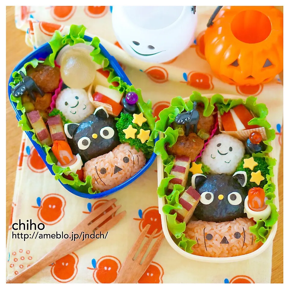 ハロウィントリオ弁当♡|chihoさん