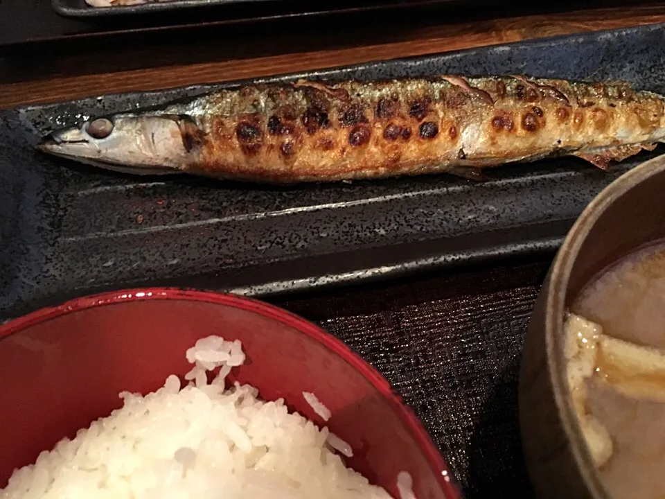 新さんま塩焼定食|hirotomoさん