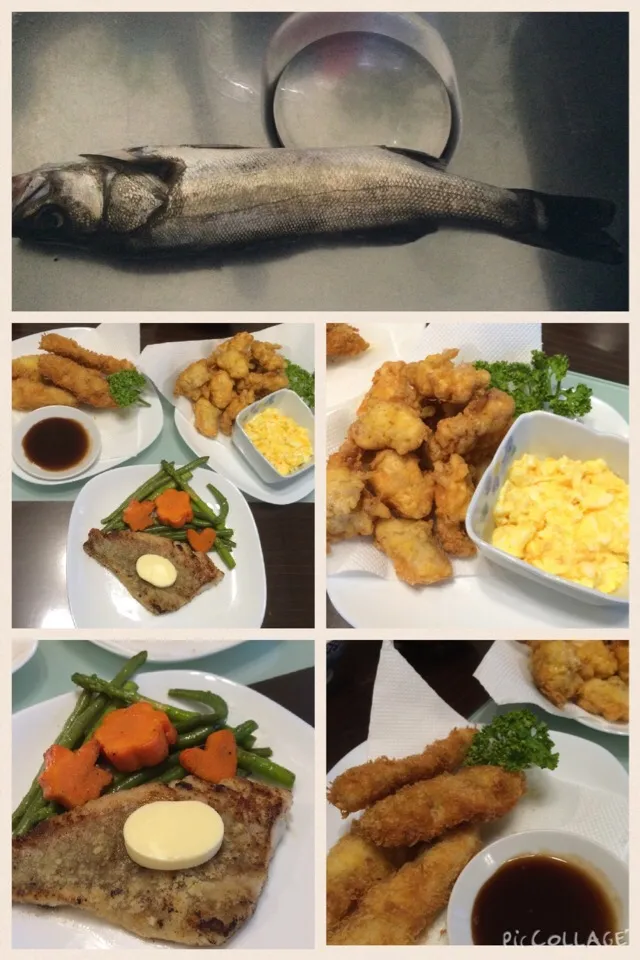 seabass   fried fish fry fish saute fish in  oneヾ(＠⌒ー⌒＠)ノ|marian ilanoさん