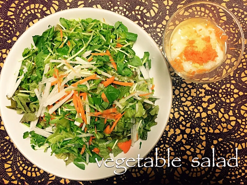 vegetable♡salad|よこぽにょさん