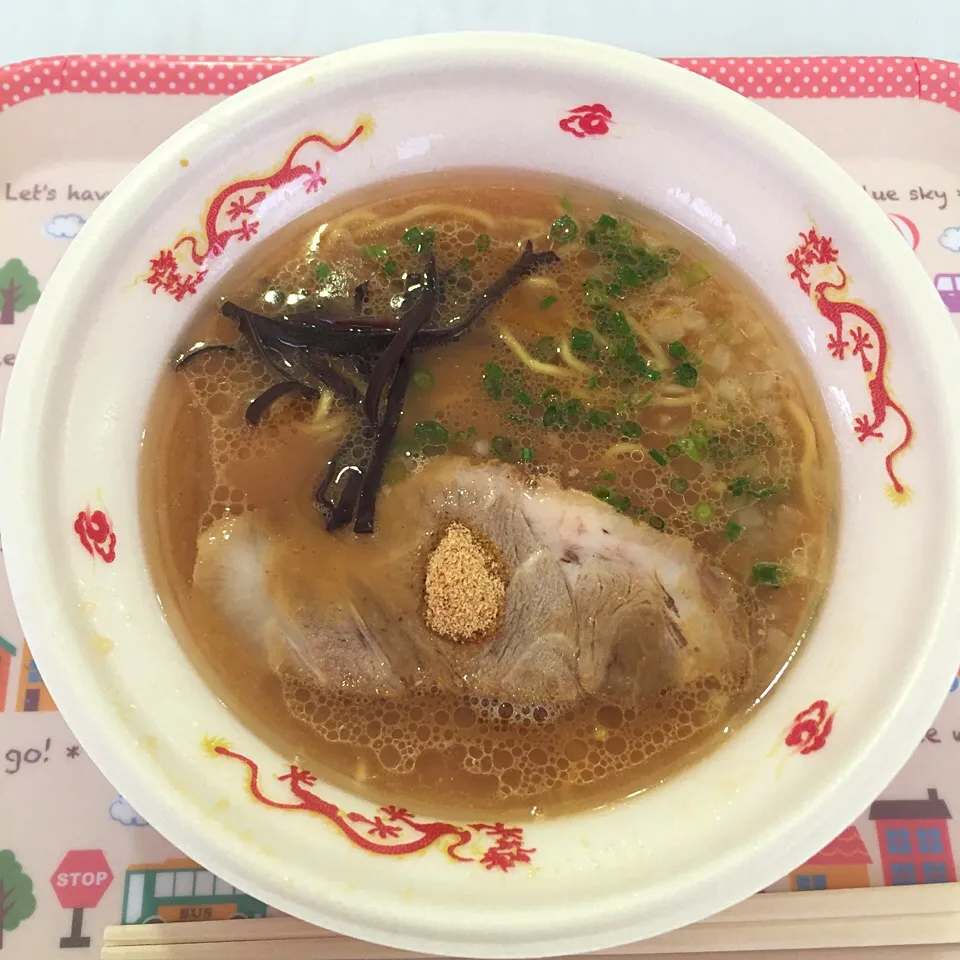 Rahmen Kitchen 麺ぬうぼう W魚介豚骨醤油@さっぽろオータムフェスト HOKKAIDOラーメン祭り2015|カウンター嬢さん