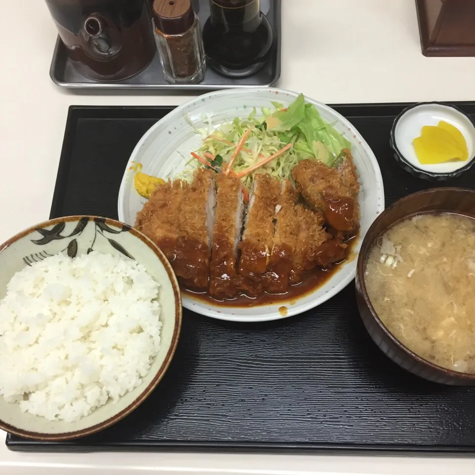 チキンカツ定食|アクちゃんさん