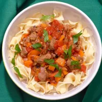 Snapdishの料理写真:Lamb Bolognese|Mr Bさん