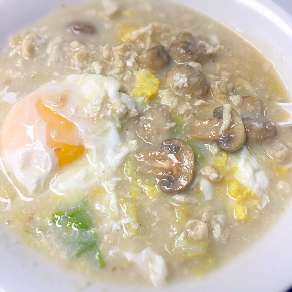 Rice soup with egg|pukziiさん