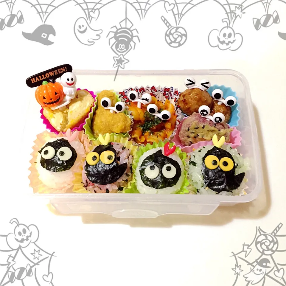 ハロウィン👻モンスターいっぱい弁当❤︎|Makinsさん