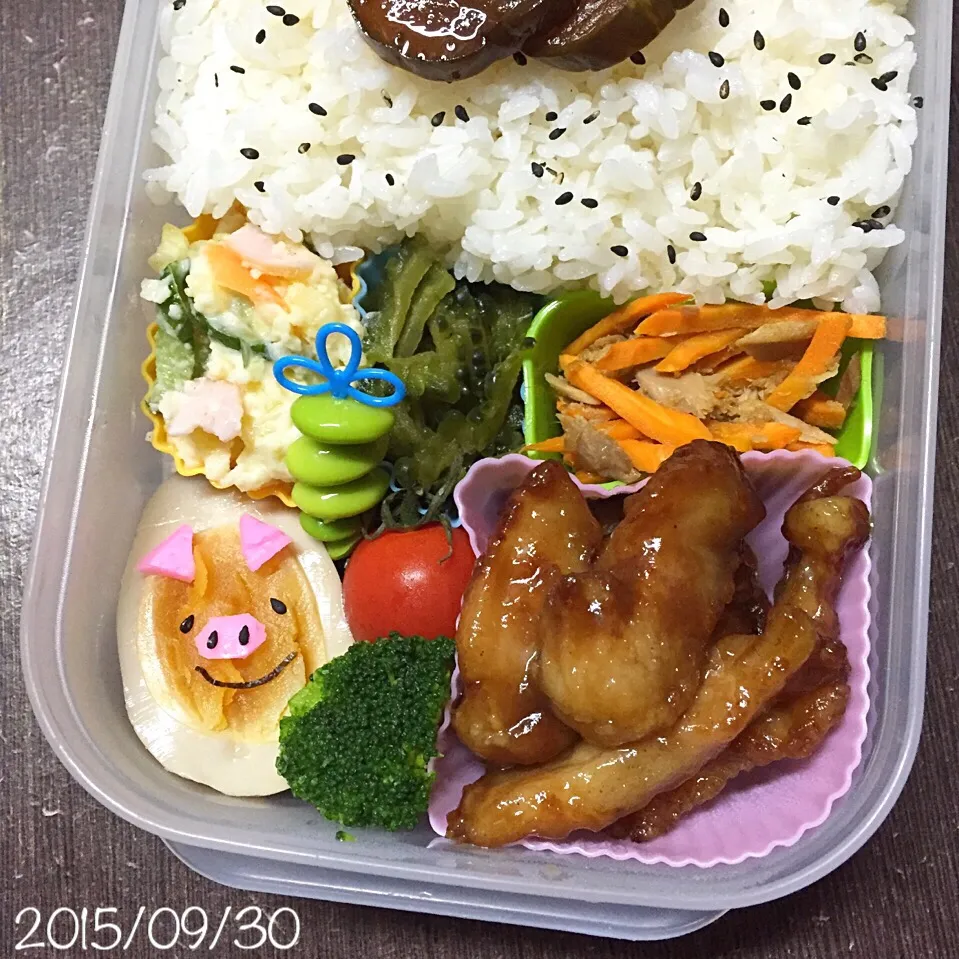 09/30お弁当⚘ᗾᐝ|ふくろう女子さん