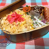 9/30* チャ-ハン no お弁当 ࿉ ໋|ChaaO (ㅅ´³`)♡さん