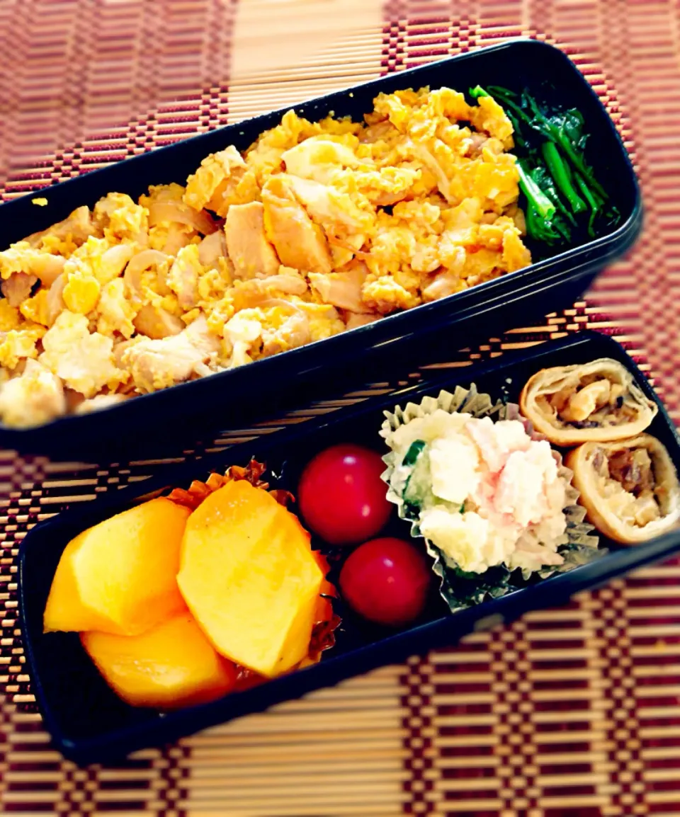 Snapdishの料理写真:中学生男子弁当_20150930|caori ytさん