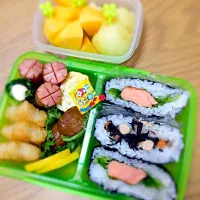 Snapdishの料理写真:＊幼稚園弁当＊園外保育♪|danharuさん