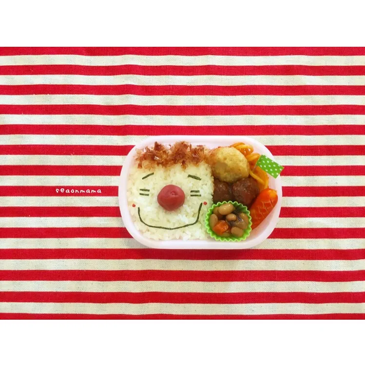 Snapdishの料理写真:きょうのかおべん。|ゆこさん