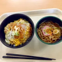 かつ丼&かけそば|ワンたけさん