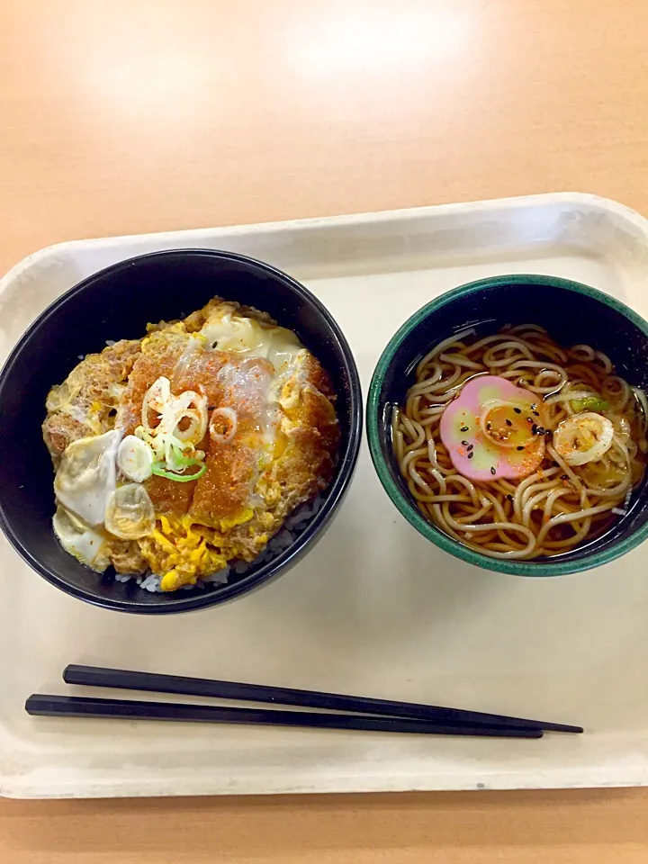 かつ丼&かけそば|ワンたけさん