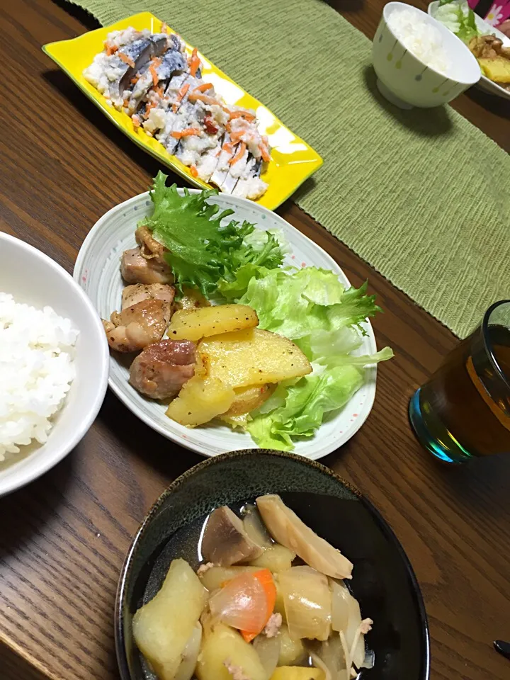 チキンとじゃがいものバジルソース炒め
肉じゃが
鯖の麹漬け|Terumi  Yokosawaさん