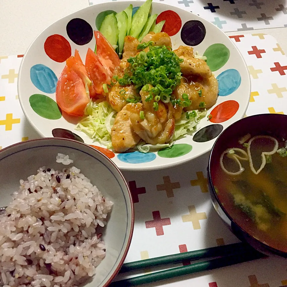 鶏ムネ肉の甘酢煮|りんごっちさん